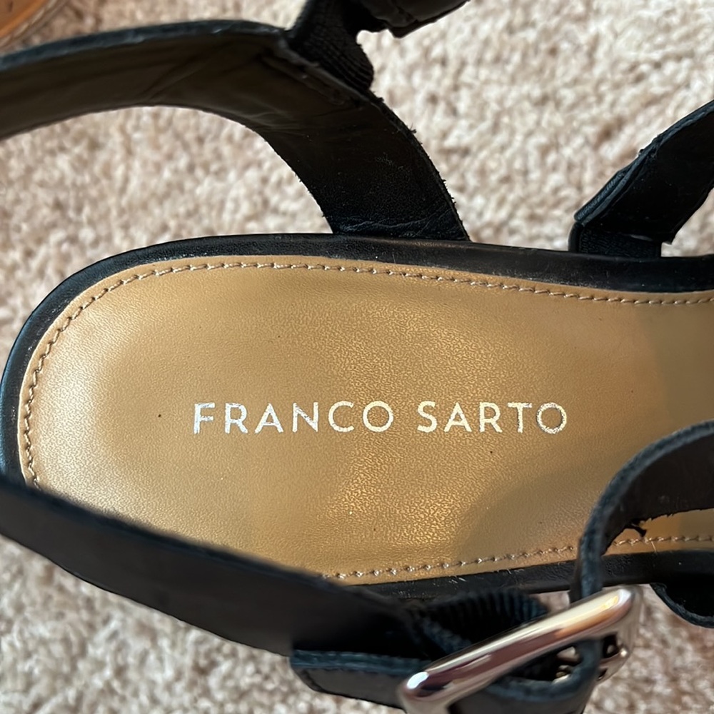 Franco Sarto Carine Cork Platform Wedges - Picture 5 of 7